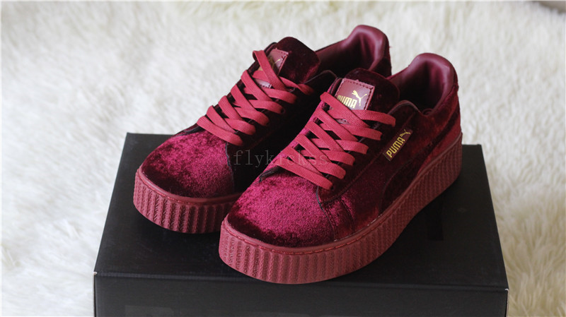 Puma Fenty Rihanna Creeper Velvet Royal Purple